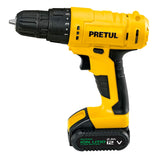 Taladro Inalambrico 3/8" 12 V Color Amarillo