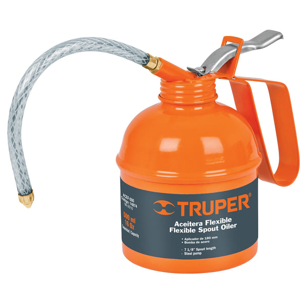 Aceitera de 500ml (17 oz) con Aplicador Flexible