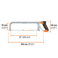 Arco 12" Ajustable de Solera para Segueta