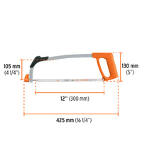 Arco 12" Tubular de Acero para Segueta