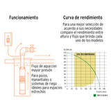 Bomba Sumergible Tipo Bala, 5-1/2 HP para Agua Limpia, 220V