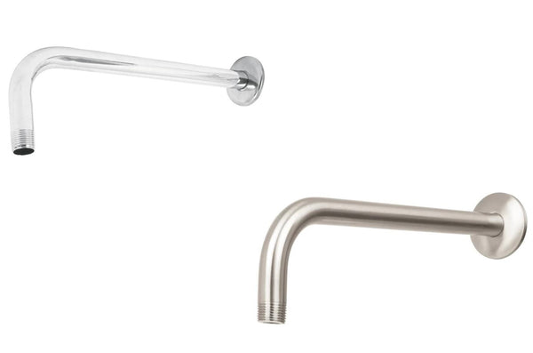 Brazo de Muro de 30cm Disponible en Color Satin y Cromo (Modelo a Elegir)