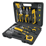 Caja de 42 Herramientas de Trabajo en Color Amarillo y Negro