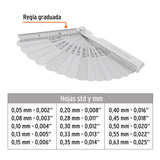 Calibrador de 15 Hojas STD / MM