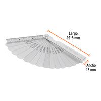 Calibrador de 15 Hojas STD / MM