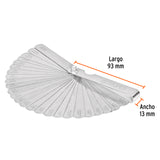 Calibrador de 26 Hojas STD / MM