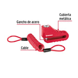 Candado para Disco de Motocicleta, Perno de 10 mm Hermex