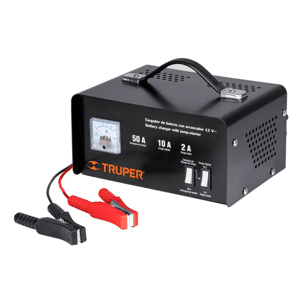 Cargador de 50A para Baterías de 12V en Color Negro