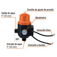 Control Automático de Presión de Bombas para Agua 90°