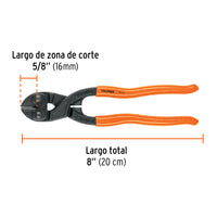 Cortapernos Profesional 8", a una Mano