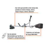 Desbrozadora Inalámbrica 40V, Sin Carbones