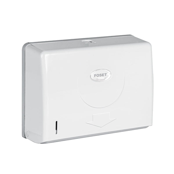 Dispensador Junior para Toallas de Papel en Color Blanco