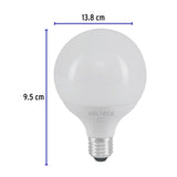 Foco LED Tipo Globo 8W en Luz de Día