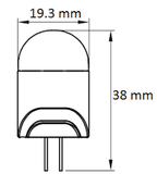 Foco LED de 2W en Luz Cálida Entrada G4