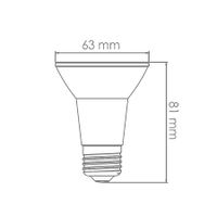 Foco Led Atenuable 7W en Luz de Día