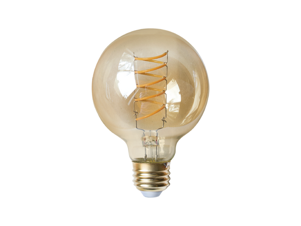 Foco Vintage LED Tipo Globo con Luz Cálida