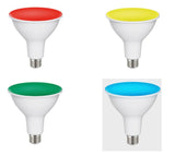 Focos de Base Común Disponible en Color Rojo, Azul, Verde y Amarillo (Modelo a Elegir)