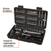 Juego de Herramientas 130 piezas Incluye Estuche de Plástico