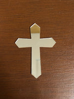 Cruz Chica de Acrilico Espejo