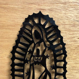 Virgen de Acrilico Negro