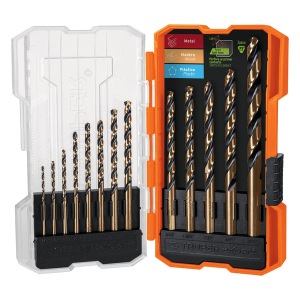Juego de 13 Brocas con Estuche Incluido