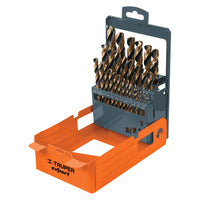 Juego de 29 Brocas HSS para Metal en Estuche de Plástico