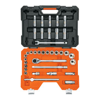 Juego de 36 Herramientas Cuadro 1/2" mm para Mecánico