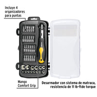 Juego de 39 Herramientas 1/4" para Mecánico