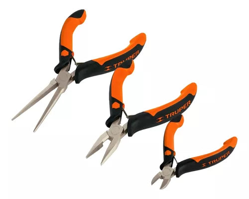 Juego de 3 Mini Pinzas Comfort Grip