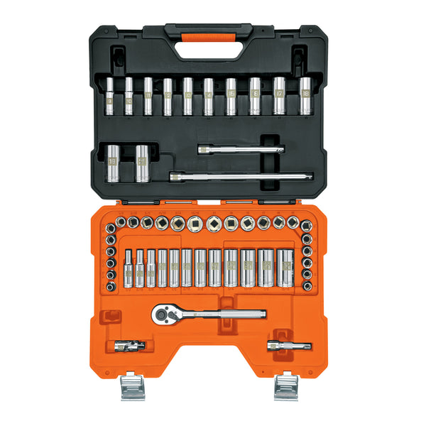 Juego de 53 Herramientas Cuadro 3/8" mm para Mecánico