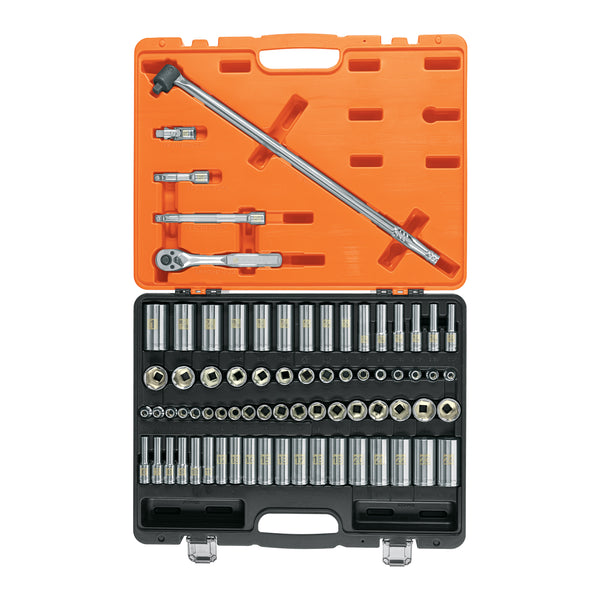 Juego de 73 Herramientas Cuadro 3/8" std y mm para Mecánico