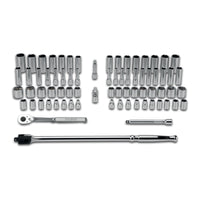 Juego de 73 Herramientas Cuadro 3/8" std y mm para Mecánico