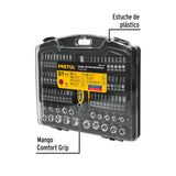 Juego de 81 Herramientas 1/4" para Mecánico Incluye Estuche