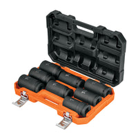 Juego de 8 Dados Largos Cuadro 3/4 de Impacto 6 Puntas STD