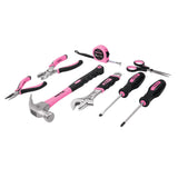 Juego de 8 Herramientas para Dama en Color Rosa