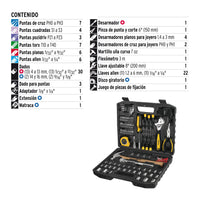 Juego de Herramientas con 104 Piezas