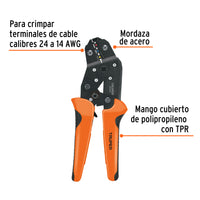 Kit de Crimpadora y 500 Terminales con Aislamiento1