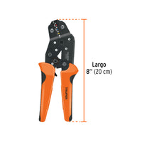 Kit de Crimpadora y 500 Terminales con Aislamiento1