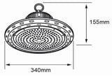 Lámpara Colgante Industrial de 150W en Acabado Negro
