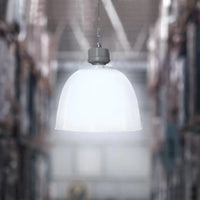 Lámpara Colgante Industrial en Acabado Gris LED Integrado