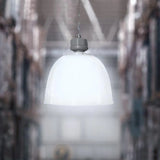 Lámpara Colgante Industrial en Acabado Gris LED Integrado