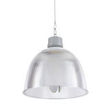 Lámpara Colgante Industrial en Acabado Gris LED Integrado