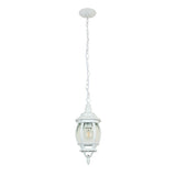 Lampara Colgante Tipo Farol Disponible en Color Blanco, Café y Negro (Modelo a Elegir)