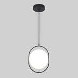 Lámpara Colgante de Lujo en Acabado Negro con LED Integrado