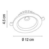 Lampara con LED incluido para techo uso Interior