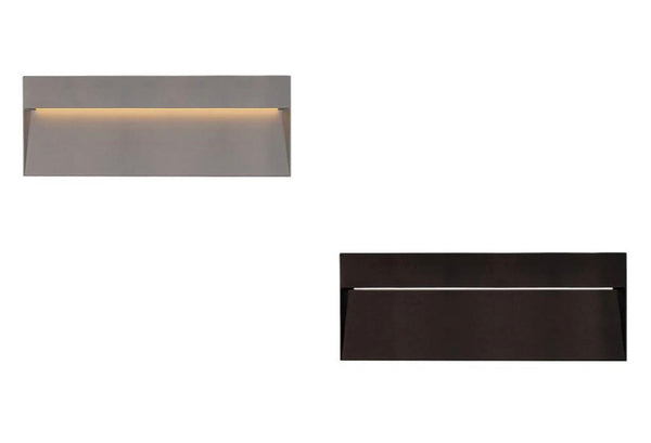 Lampara de Cortesía Disponible en Color Negro y Gris con Luz LED Integrado (Modelo a Elegir)