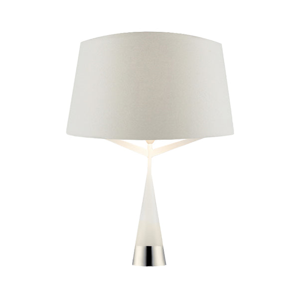Lámpara de Lujo para Mesa en Acabado Blanco