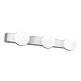 Lámpara de Lujo para Pared en Cristal Acabado Cromo con LED Integrado