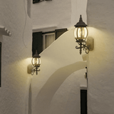 Lampara de Pared Exterior e Interior Disponible en Color Café, Negro y Blanco (Modelo a Elegir)
