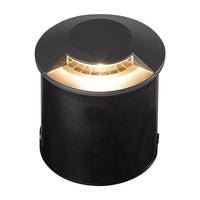 Lampara de Piso en Acabado Negro con LED Integrado